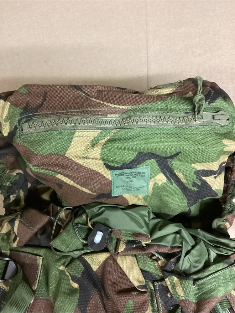 British Army DPM PLCE short Back Bergen Genuine New