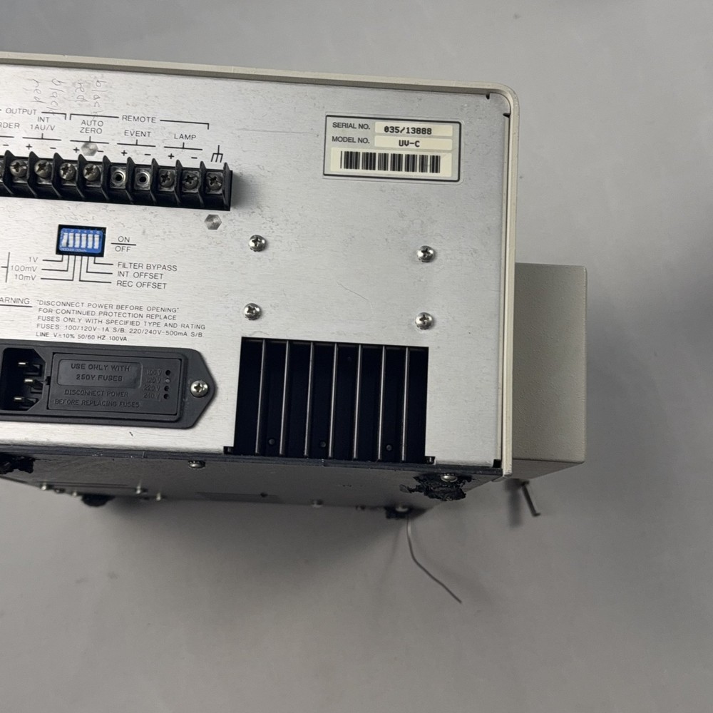 Rainin Dynamax Model UV-C Absorbance Detector TESTED WORKING Read*