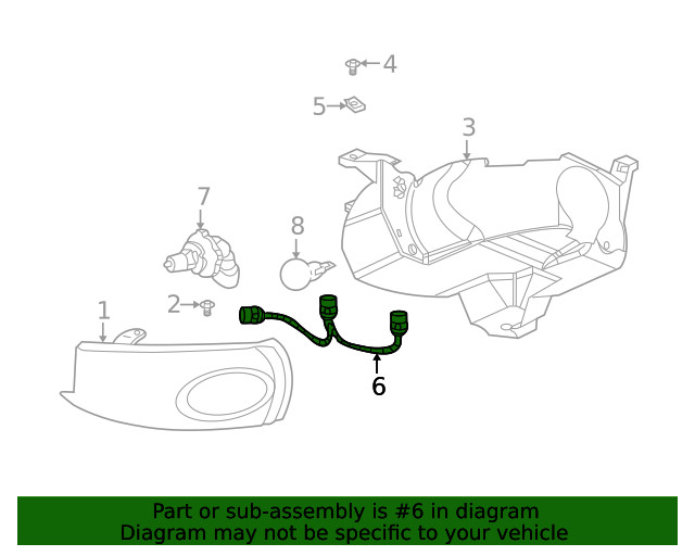 Genuine GM Harness 22703608
