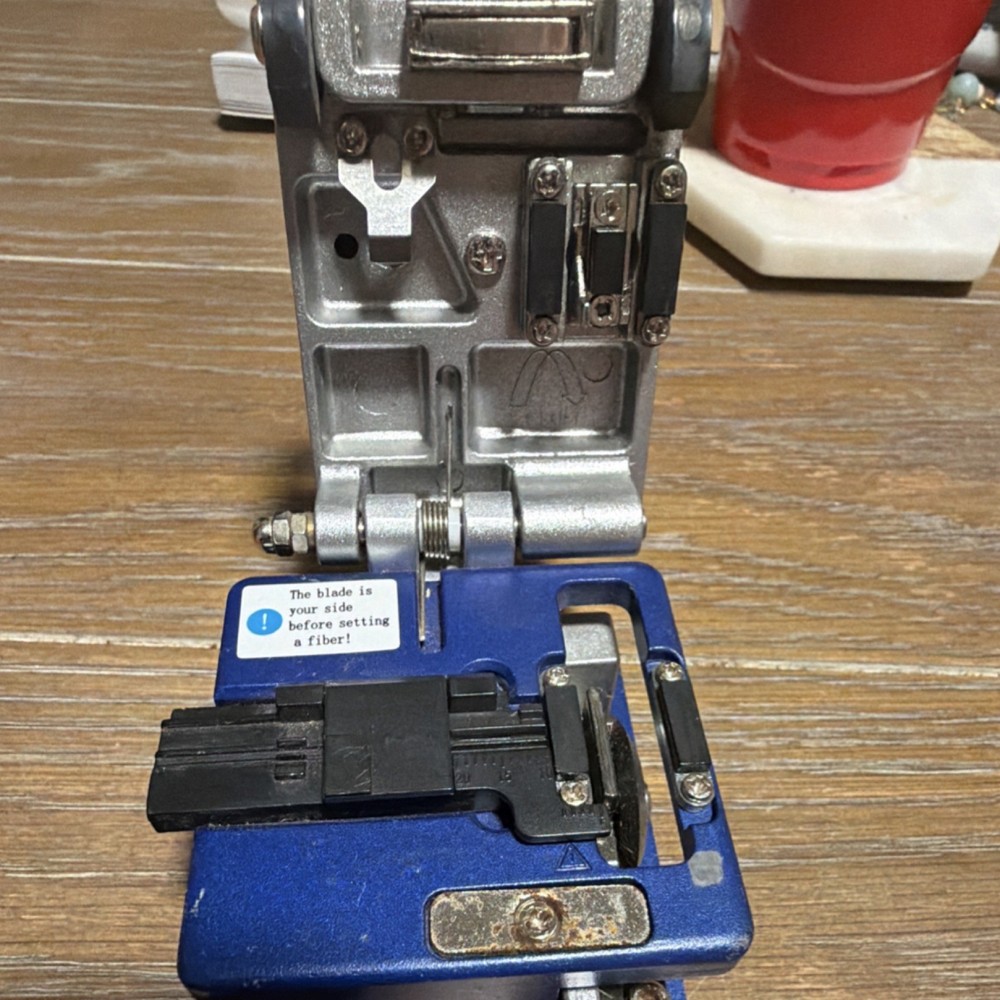Fiber Cleaver FC-6S, Optical Multimeter, Wire Stripper Tool Set