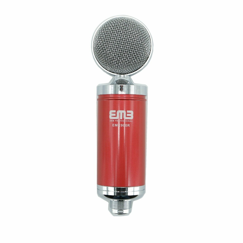 EMC900 Multi-Pattern Large Diaphragm Condenser Project Studio Microphone Red