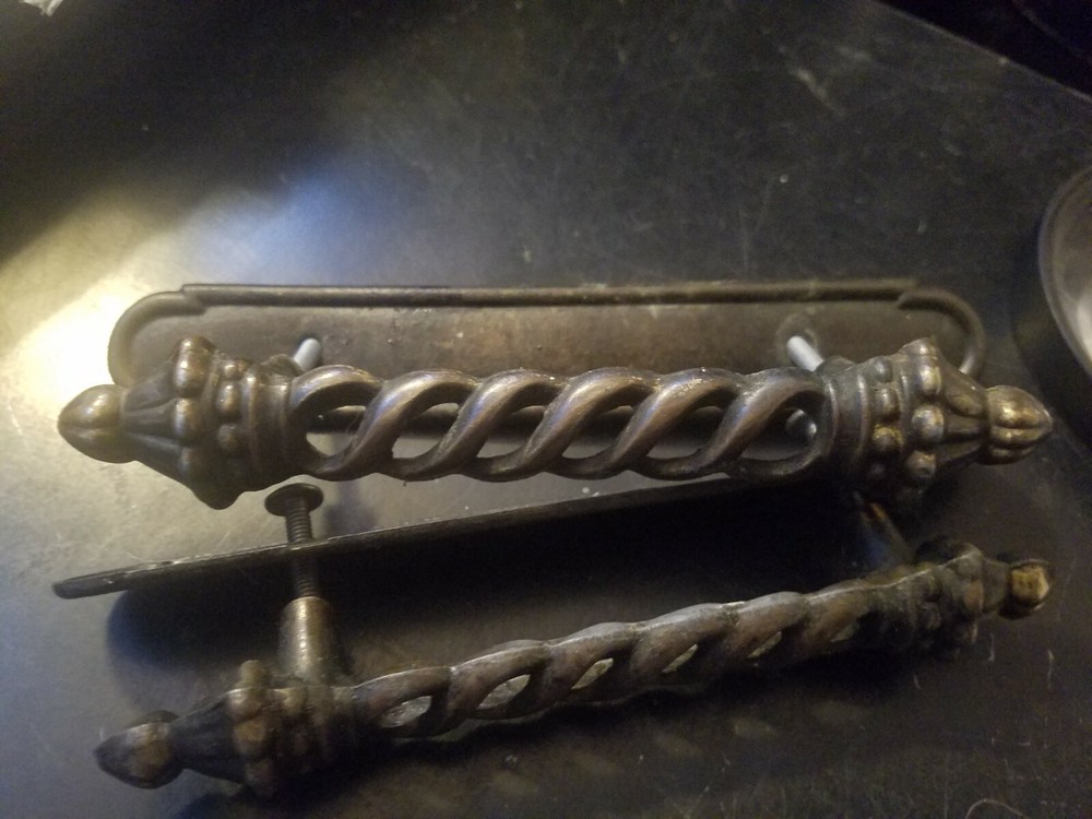 Vintage Brass Drawer Pulls BS80227 Handles Antique Hardware