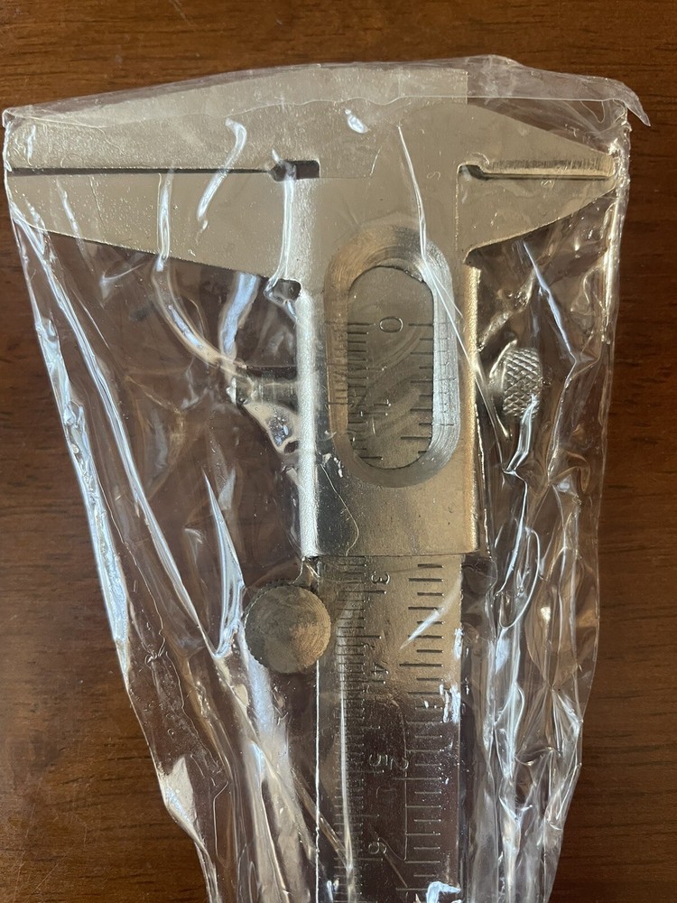 NEW STEEL VERNIER CALIPERS ROLLER ADJUSTMENT DOUBLE SCALE RANGE 59-120 mm