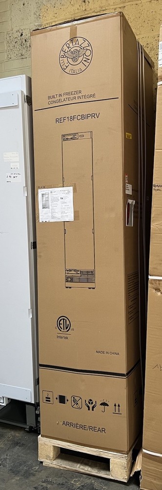 Bertazzoni REF18FCBIPRV 18"  Right Hinge Freezer Column - Panel Ready