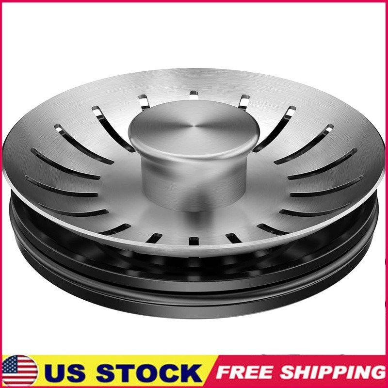 Universal Kitchen Sink Stopper Garbage Disposal Durable Stainless Steel Design