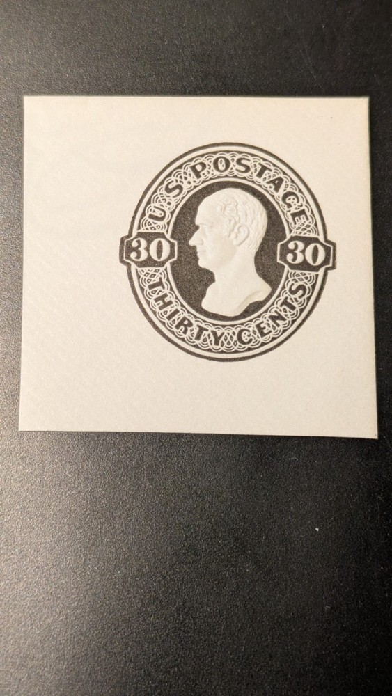 U.S. Stamp #U204 Very Fine Mint Cut Square