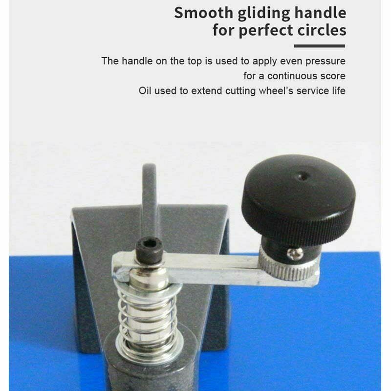 Small Round Glass Lens Cutter Machine Easy Precision Cutting Tool