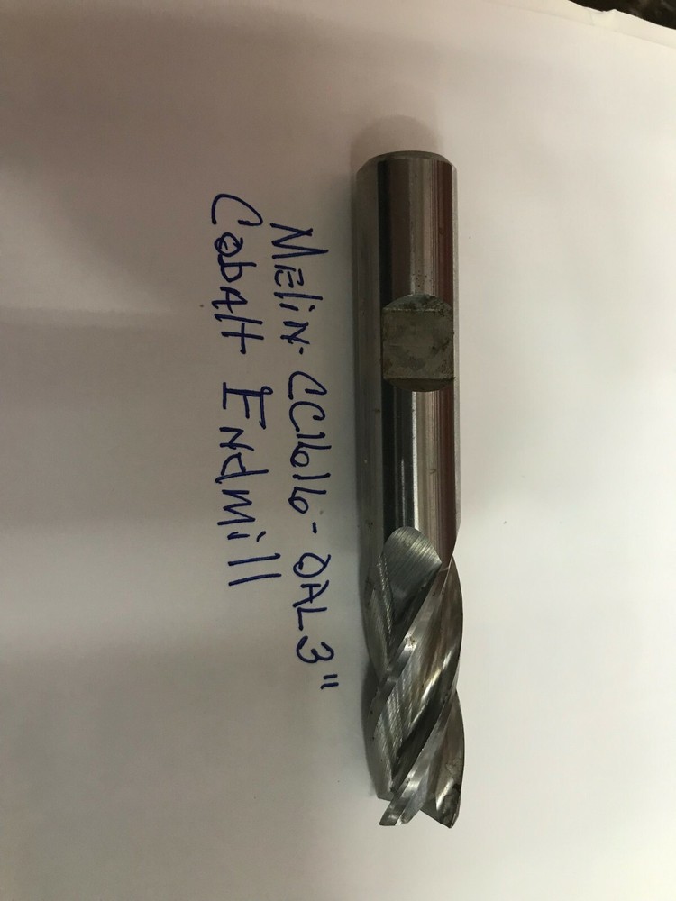 MELIN CC1616 SOLID COBALT END MILLS