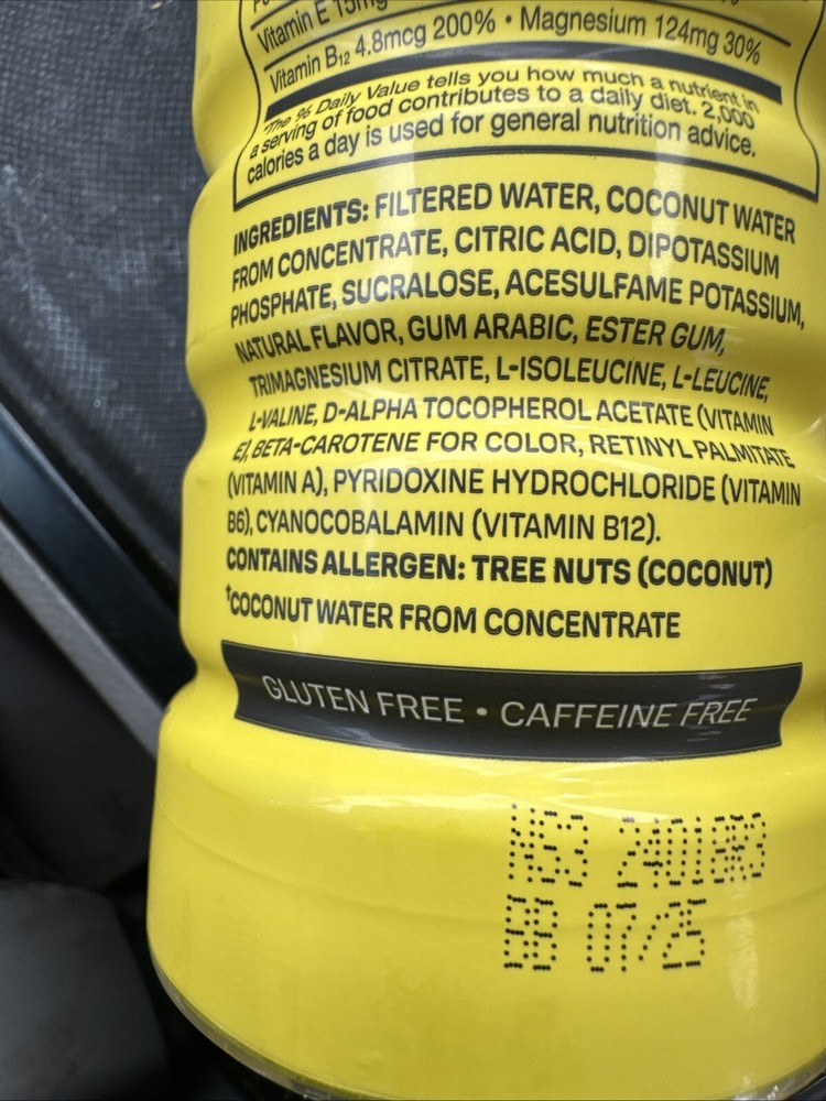 1x YELLOW PRIME X Hydration Drink LEMONADE