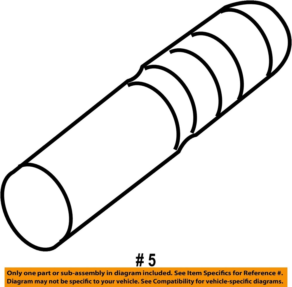 GM OEM-Wheel Valve Stem 9439866