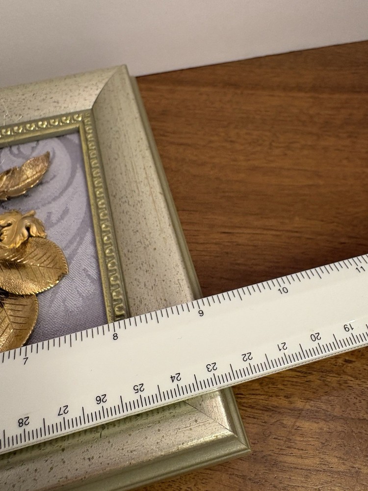 Framed Jewelry Art Piece. 3D