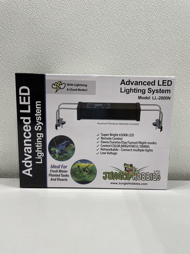 Jungle Hobbies Advanced LED Lighting System With Lightning & Cloud Modes