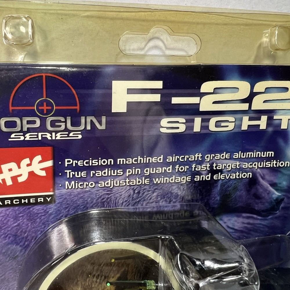 Compound Bow 5 Pin PSE TOP GUN ARCHERY SIGHT F-22