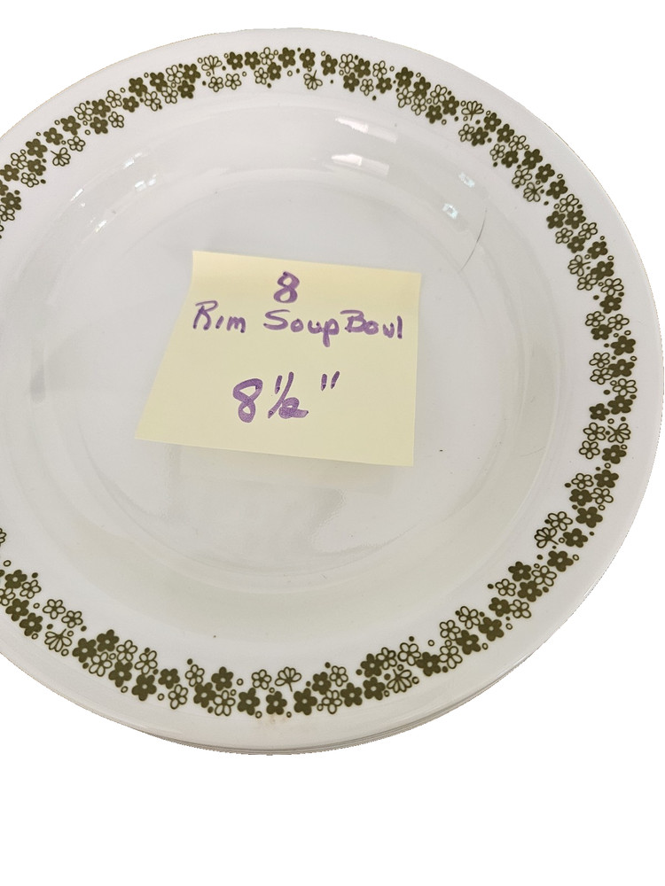 Spring Blossom Green By Corning Corelle Vintage