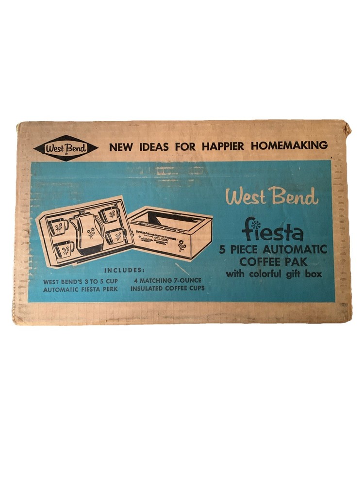 Fiesta Automatic Coffee Pak BNIB