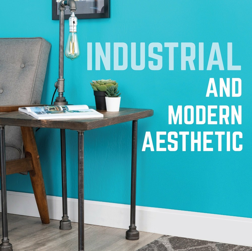 3/8 in. x 6 in. Black Pipe