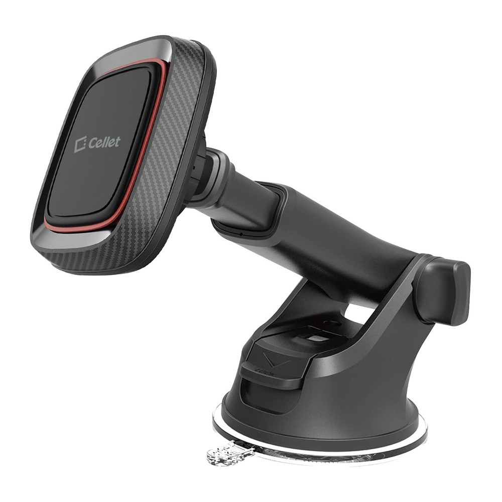 Cellet Magnetic Car Dashboard & Windshield Phone Mount with Telescoping Arm