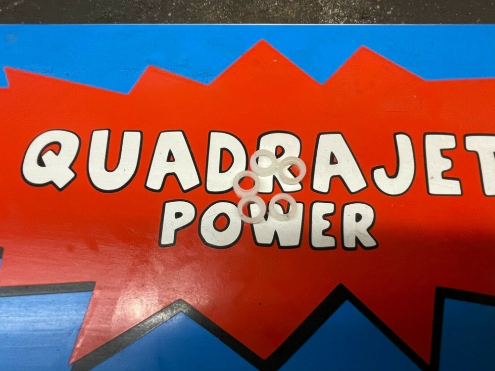 Quadrajet 5 Power Piston Retainer Split Plastic NEW Qjet 67-89 All 5 pack Five