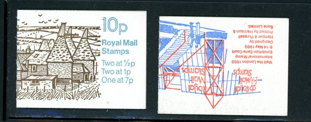 Great Britain Scott # BK226, BK227 - MNH - Booklets - Nice