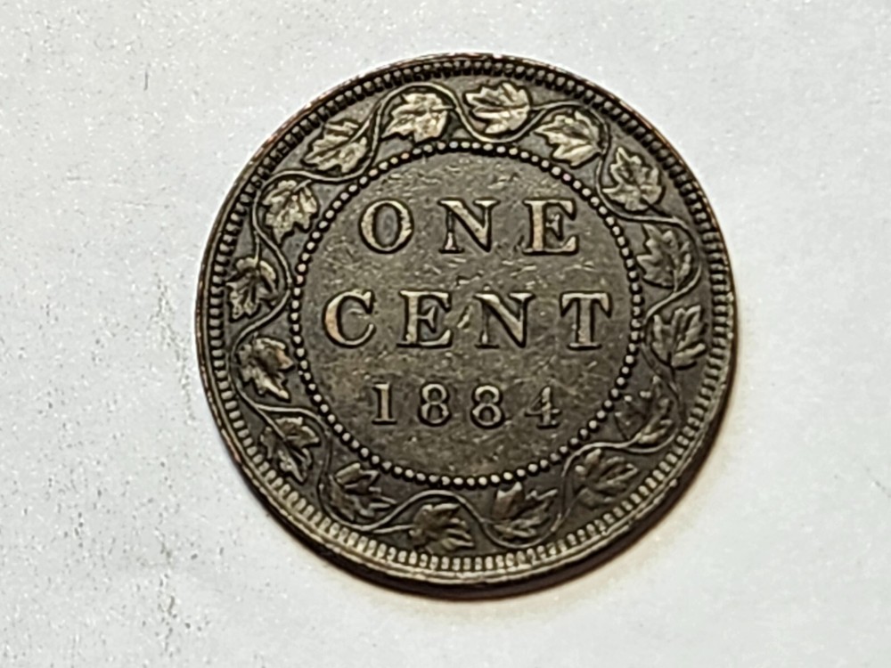1884 Canada Large Cent 1072