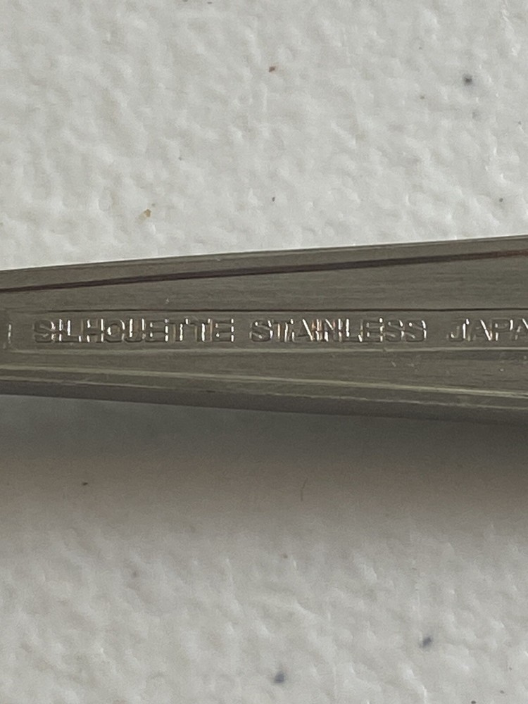 Silhouette WHEAT Stainless Flatware Japan MCM 8 Place Settings + Serving 47pc