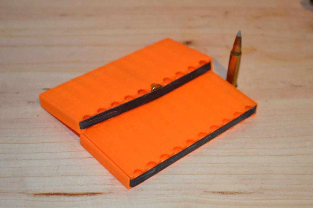17 WSM Rifle Custom Fitted Ammo Wallet