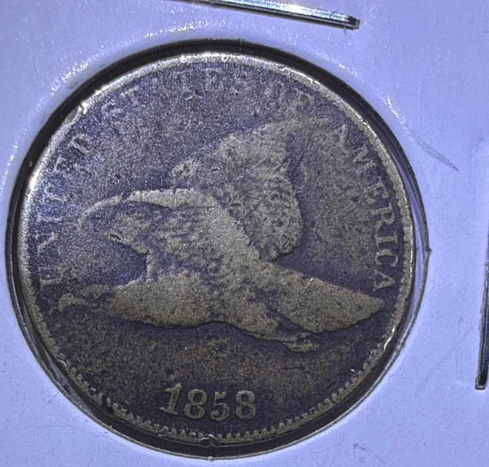 1858 Flying Eagle Cent Large Letter