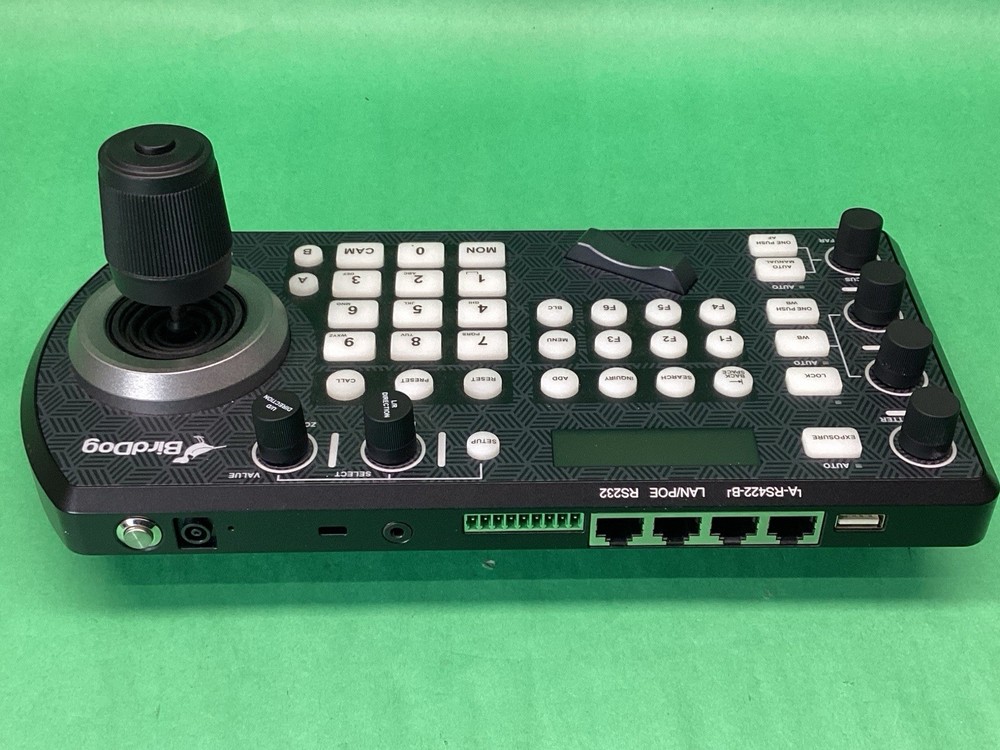 BirdDog BDPTZKEY PTZ Camera Keyboard Controller NDI VISCA - POWERS ON UNTESTED