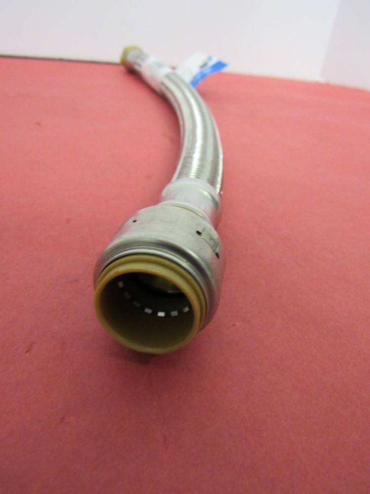 Sharkbite Water Heater Connector 3/4" X 3/4" Fip x 18" UR3088FX18