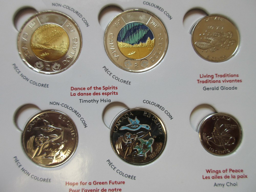 2017 Canada 'My Canada' Inspiration 150th anniversary Mint Set. UNC RJ