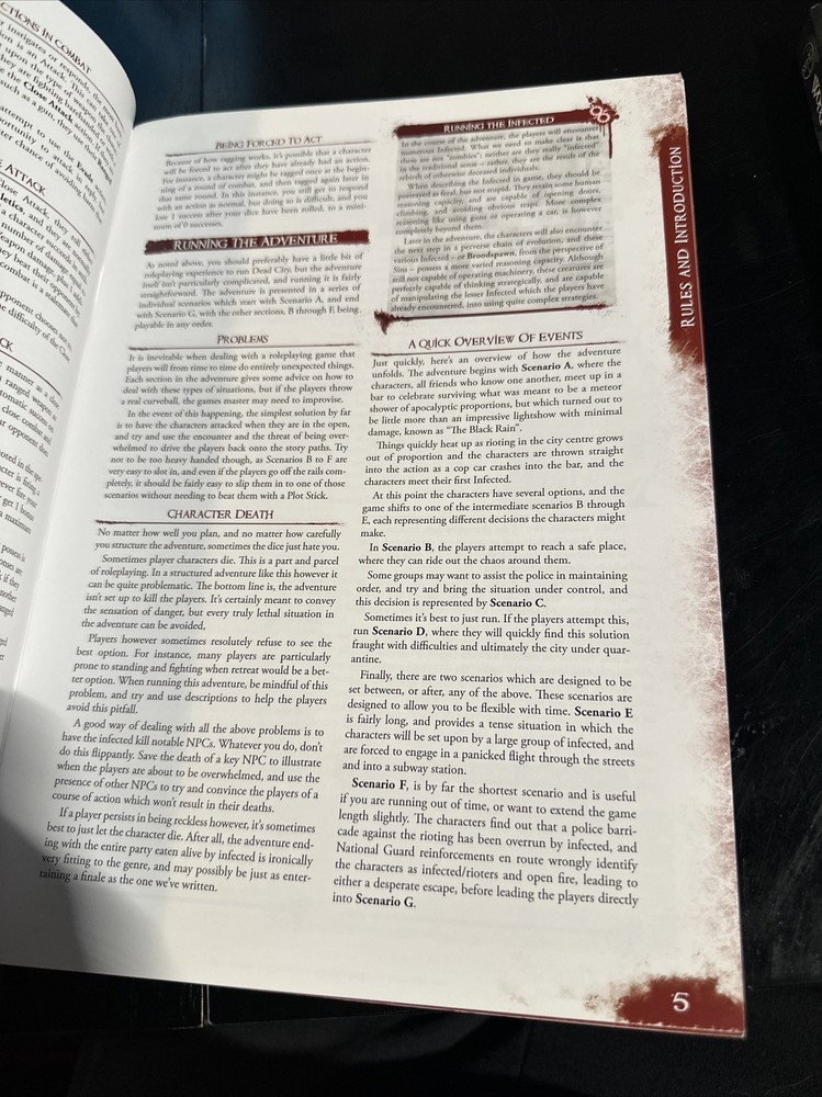 First Falling Leaf RPG Post-Apoc Sins - Dead City