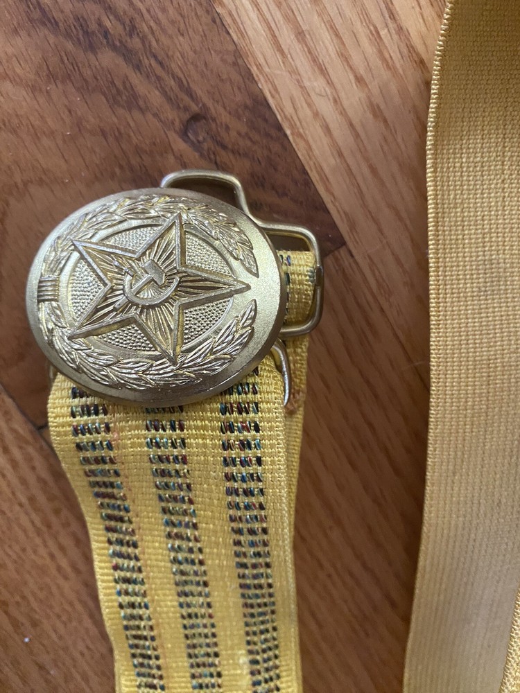 Russian Parade Belt, 38” Adjustable, NOS