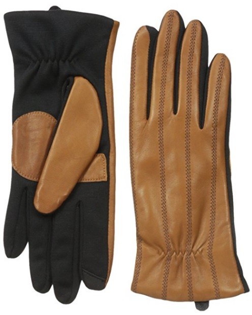 Touchpoint Withomen's Gathered Back With Stretch Palm, British Tan, Small/Medium