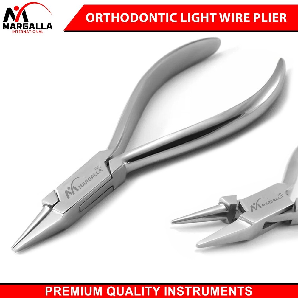 Orthodontic Bird Beak Plier Loop Forming Light Wire Bending Dental Instruments