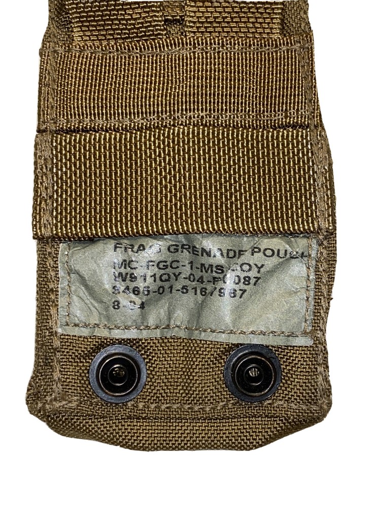 Frag Grenade Pouch Coyote SEALS DEVGRU NSW SFLCS