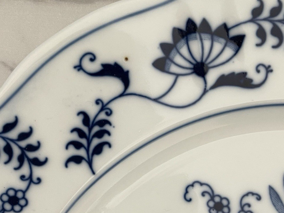 Blue Danube Japan 10 3/8" DINNER Plate Rectangle Backstamp