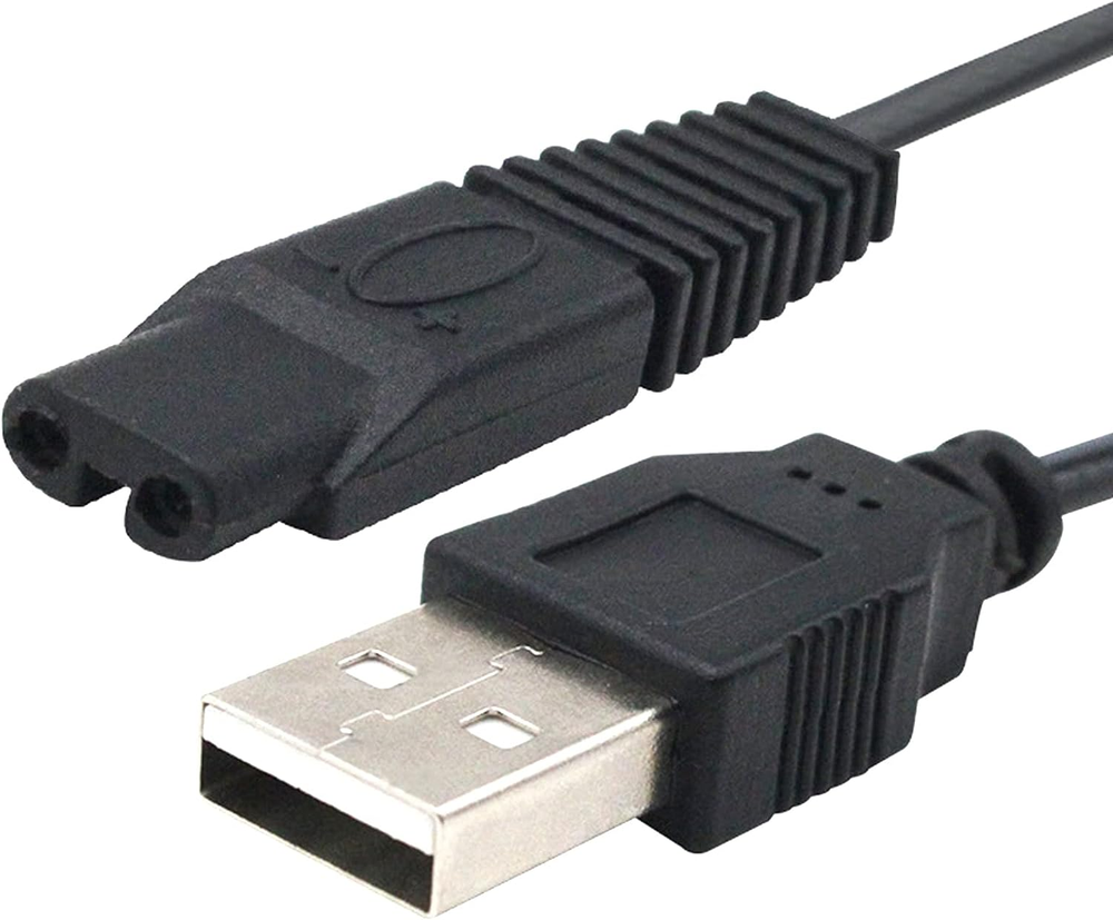 Electric Shaver Charging Cable for Solo Micro Touches Shaver Replacement Charge