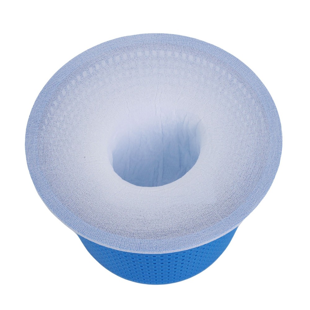 10 Pack Pool Skimmer Socks for Pool Filter Baskets Above Ground
