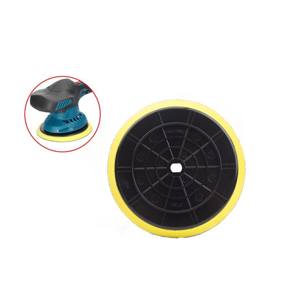 2 Pack 6 Inch Buffer Pads Replacement Backing Discs for Cordless Tools