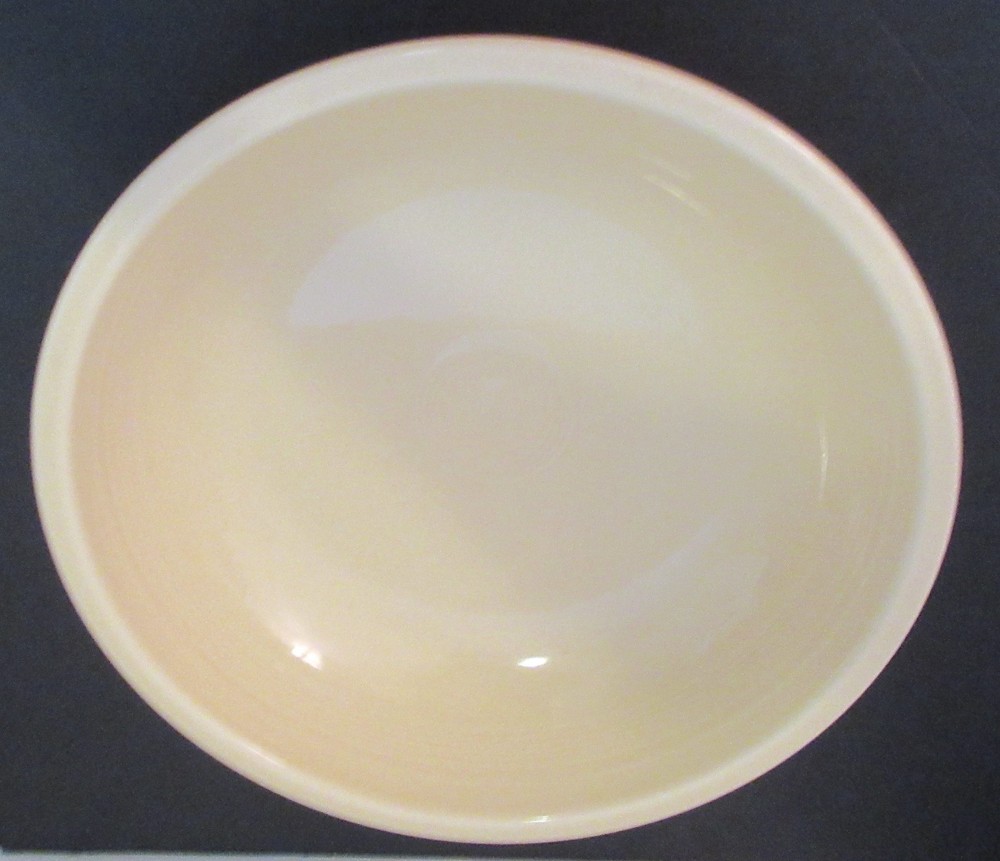 Fiesta ware 12" Dia. IVORY Pasta Serving Bowl EX