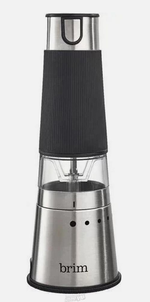 Brim Electric Handheld Burr Coffee Grinder, Simple One-Touch Operation 9 Precise