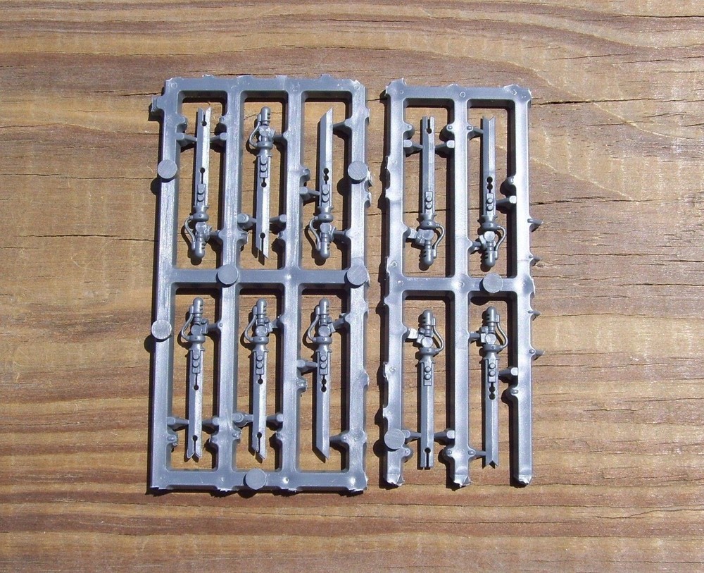 40K Adeptus Mechanicus Sicarians Transonic Blades Bits 5 pair Bitz