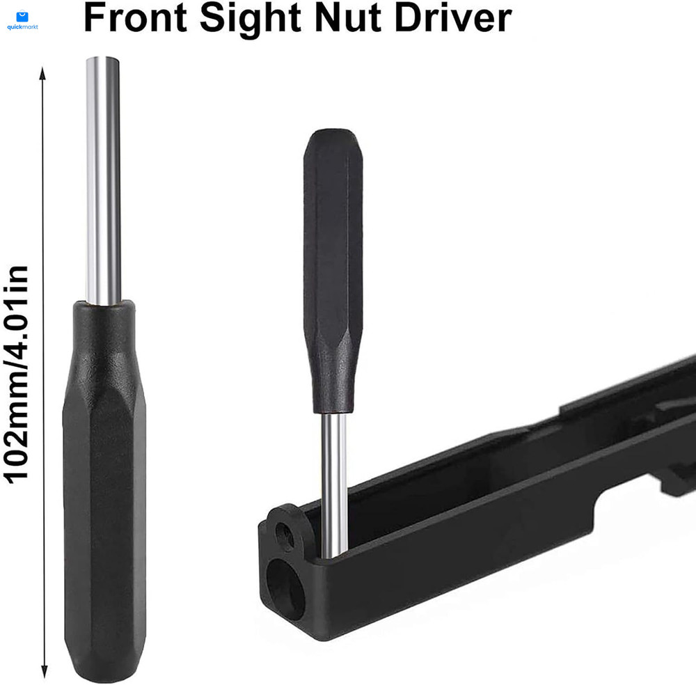 Front Sight Tool for Glock Kit, Disassembly Pin Punch Black