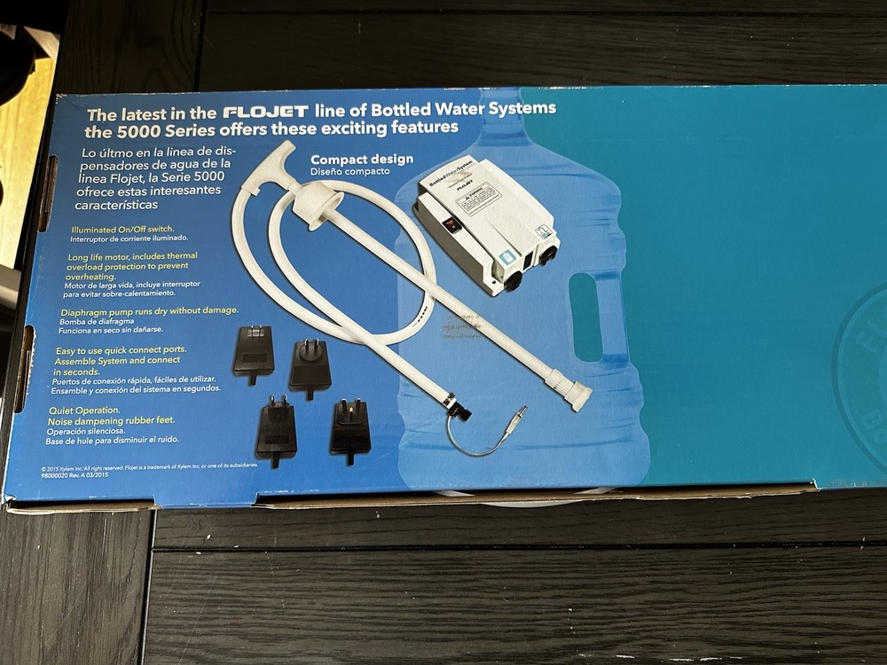 Flojet BW5000 Bottled Water Dispensing System New In Box Float Switch 1.2A