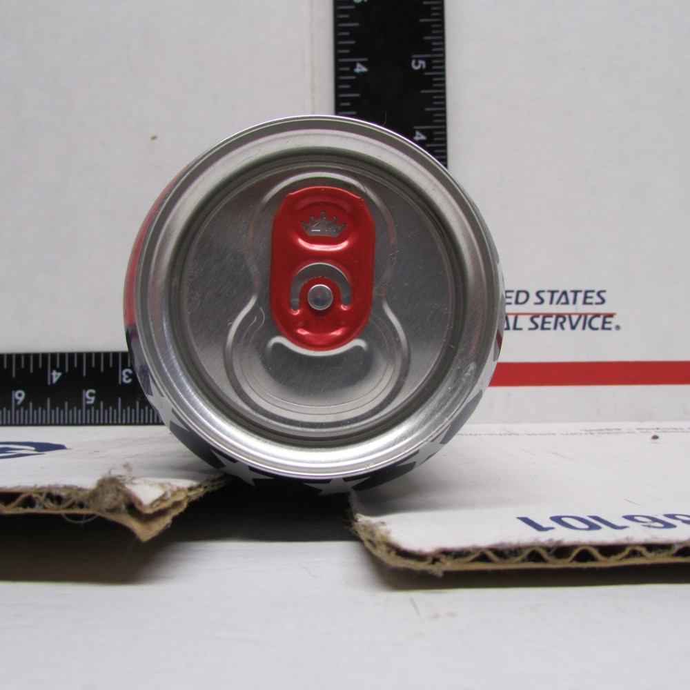 2022 Budweiser LIMITED empty 12oz beer can FREEDOM LET IT RING EAGLE FLAG
