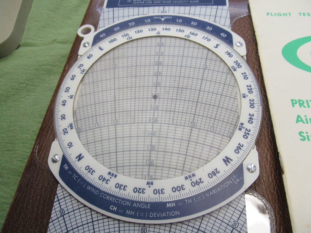 Sanderson Flight Organizer Packet - Flight Computer SC-1B & More - NICE