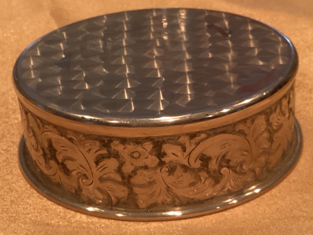 Sterling Silver Wine Bottle Coaster