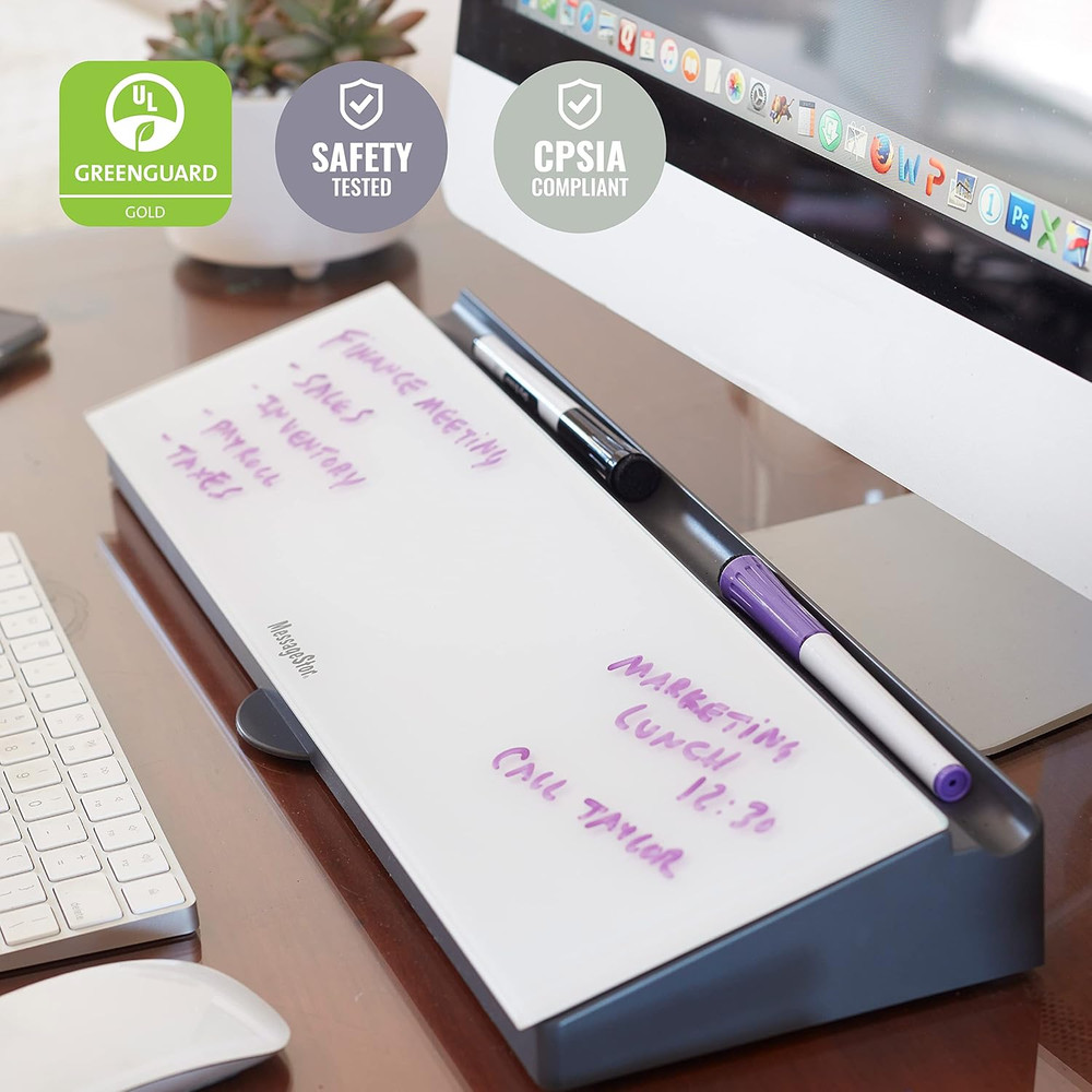 Messagestor Keyboard Write and Store, Desk Organizer, Assorted