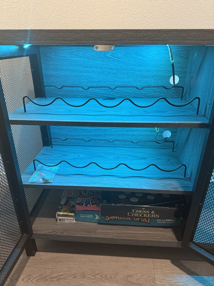 Bar Cart With Lights