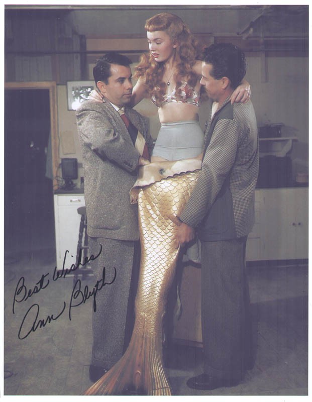 ANN BLYTH - PHOTOGRAPH SIGNED